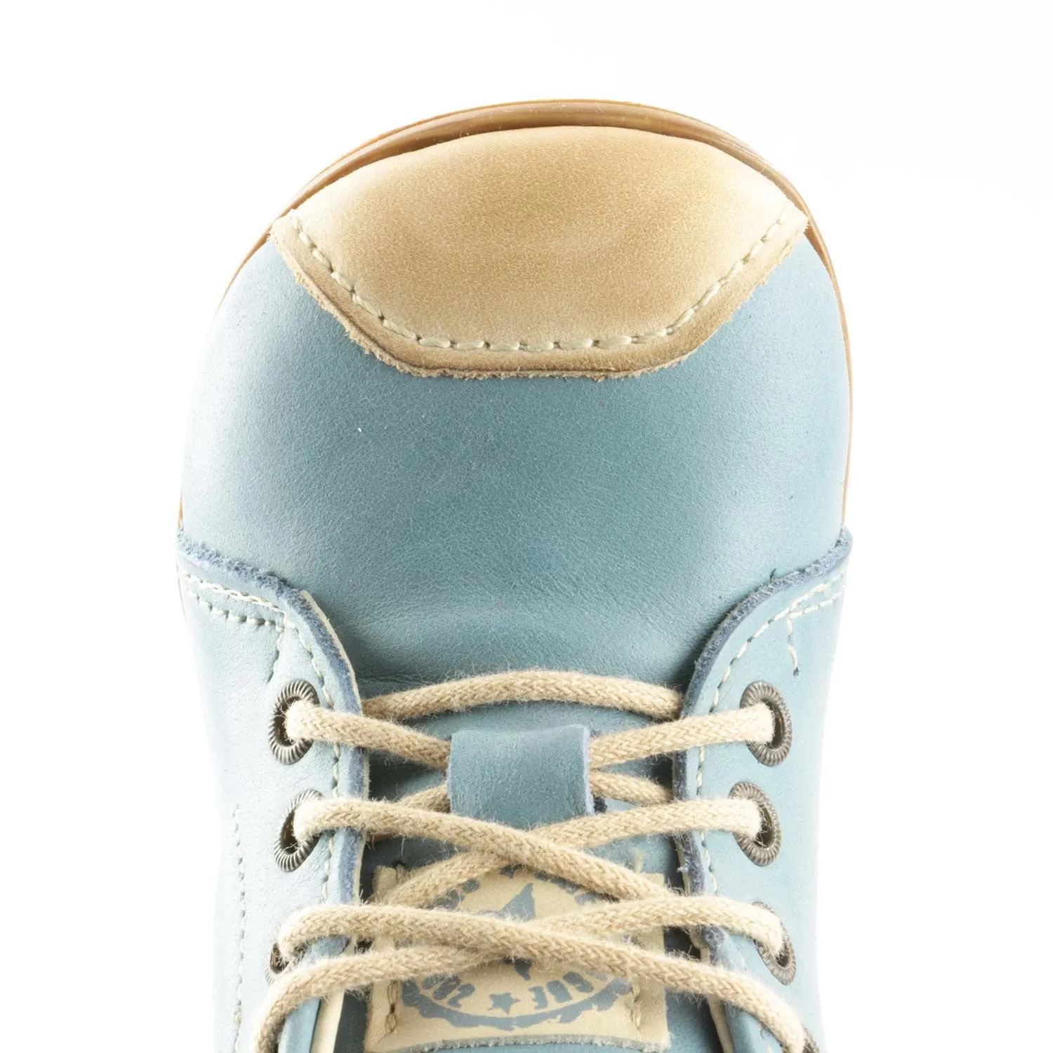 (2400-7) Emel Sky Blue Lace Up Classics