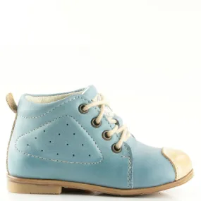 (2400-7) Emel Sky Blue Lace Up Classics