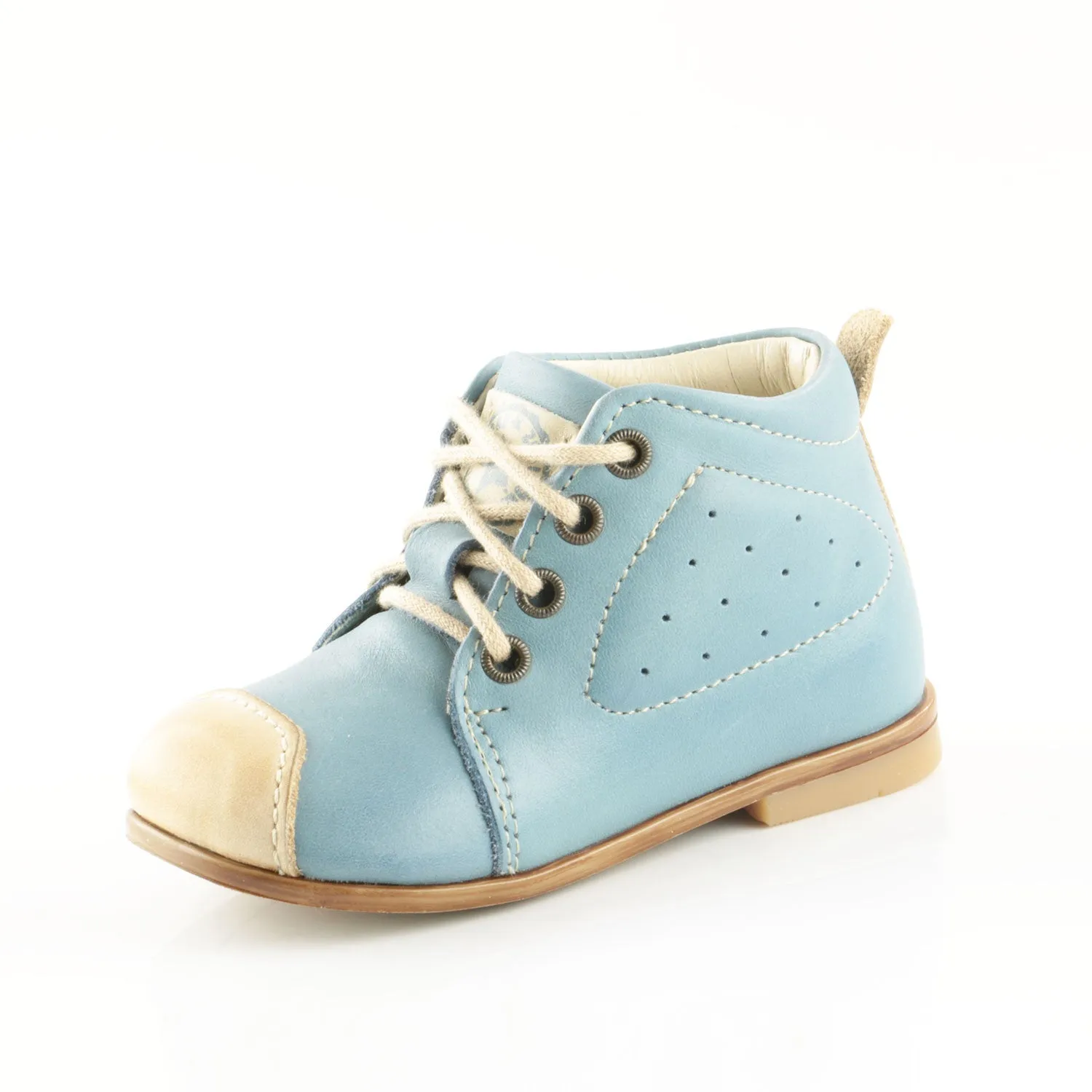 (2400-7) Emel Sky Blue Lace Up Classics