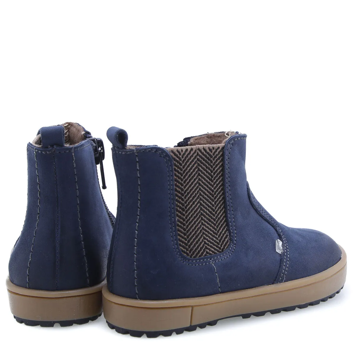 (2620-15) Emel Blue autumn boots