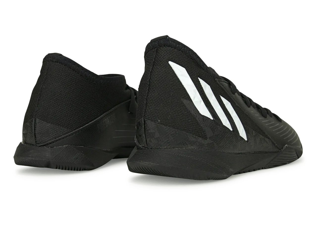 adidas Kids Predator Edge.3 Indoor Soccer Shoes Black/White