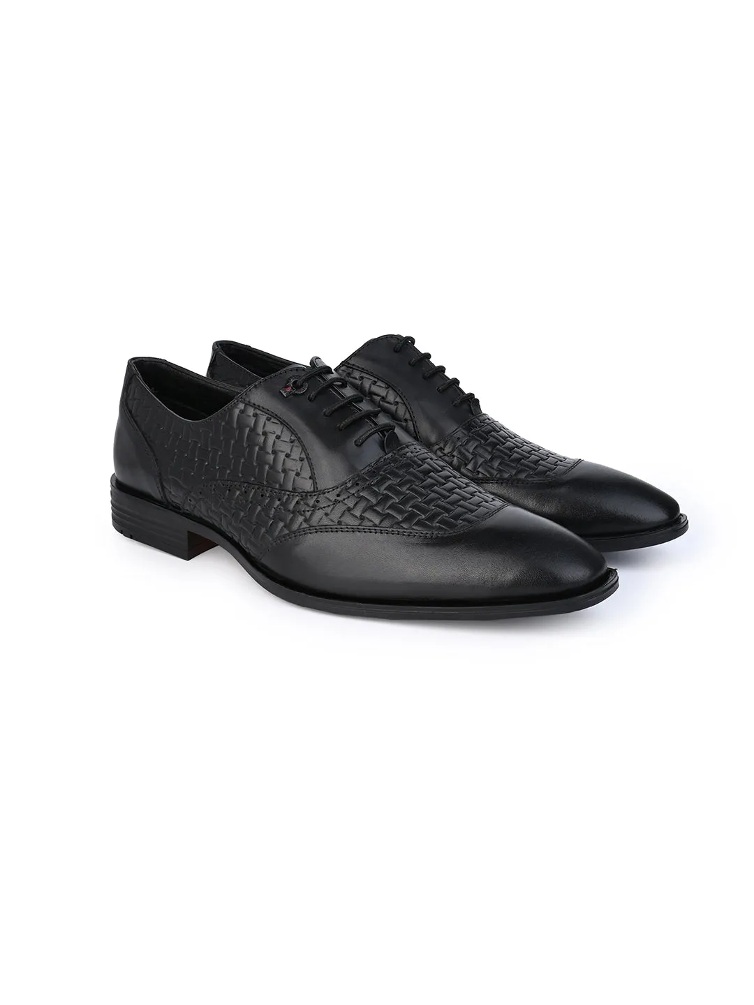 Alberto Torresi Black Formal Shoe For Men