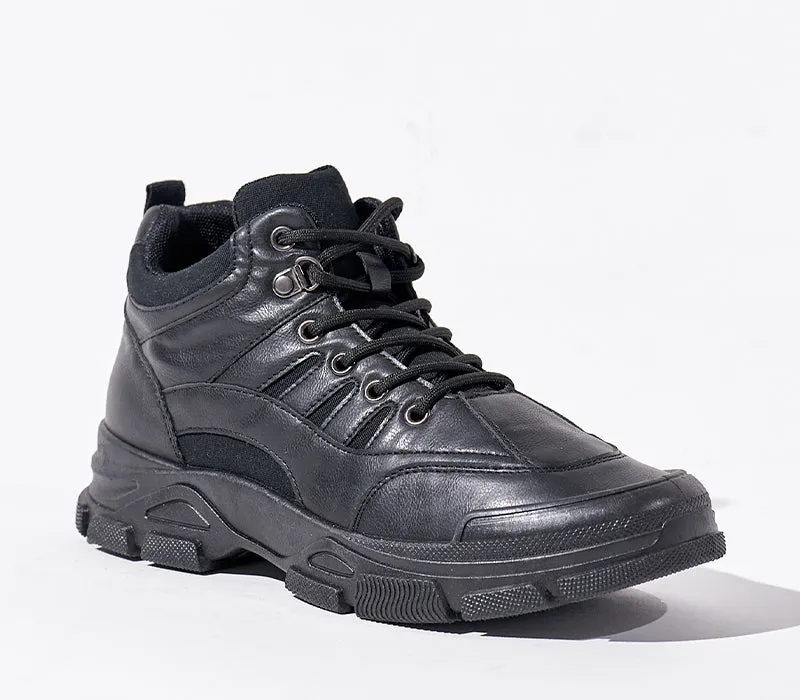 Durable High-Quality Leather Ankle Boot for Men