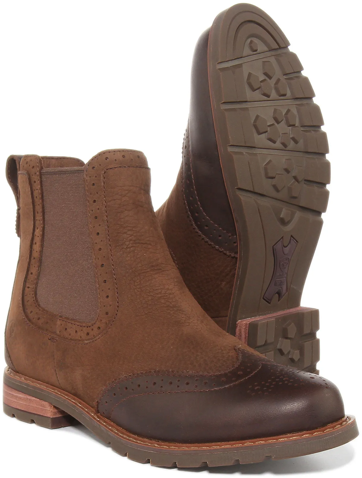 Ariat Wexford Brogue In Choco For Women