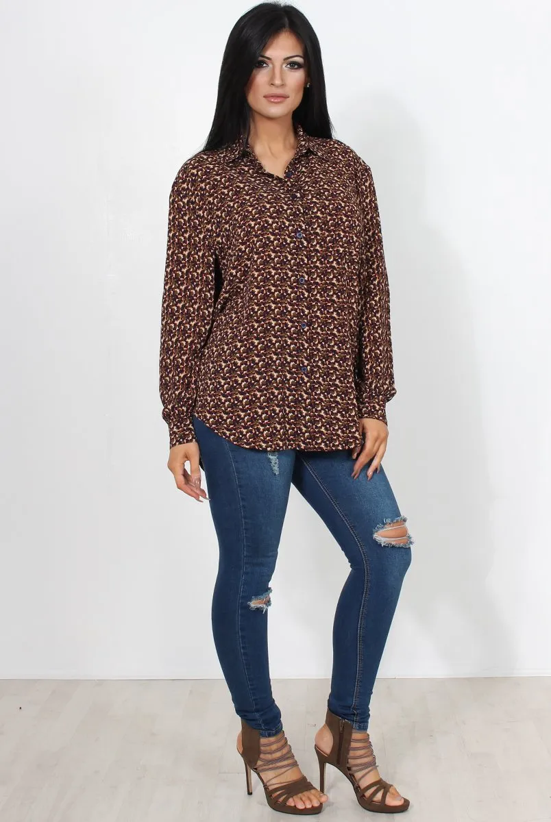 Bethzy Multi Print Shirt