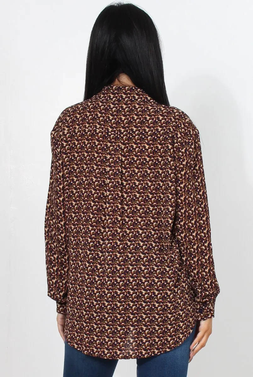 Bethzy Multi Print Shirt