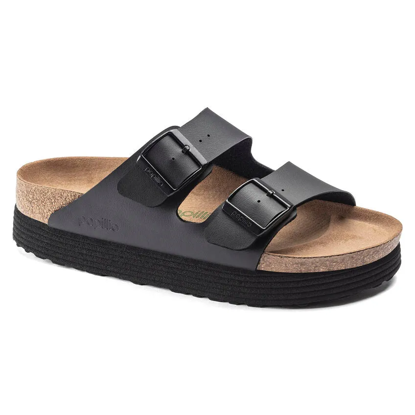 Birkenstock Arizona Black Vegan Platform