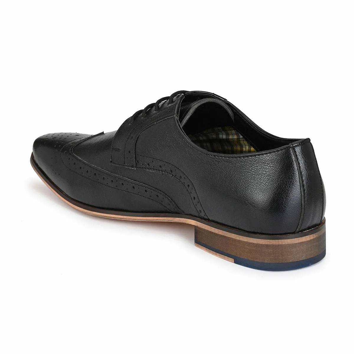 Black Leather Formal Brogue