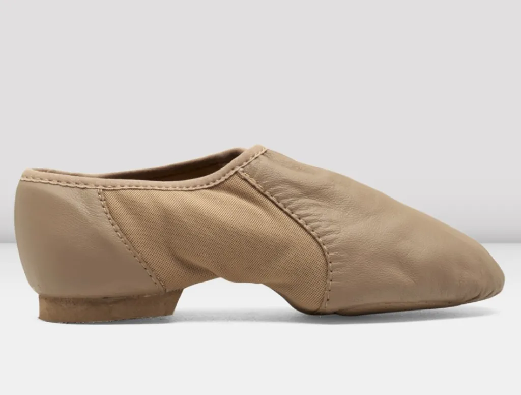 Bloch Jazz Shoe -- Tan Leather -- Youth & Adult