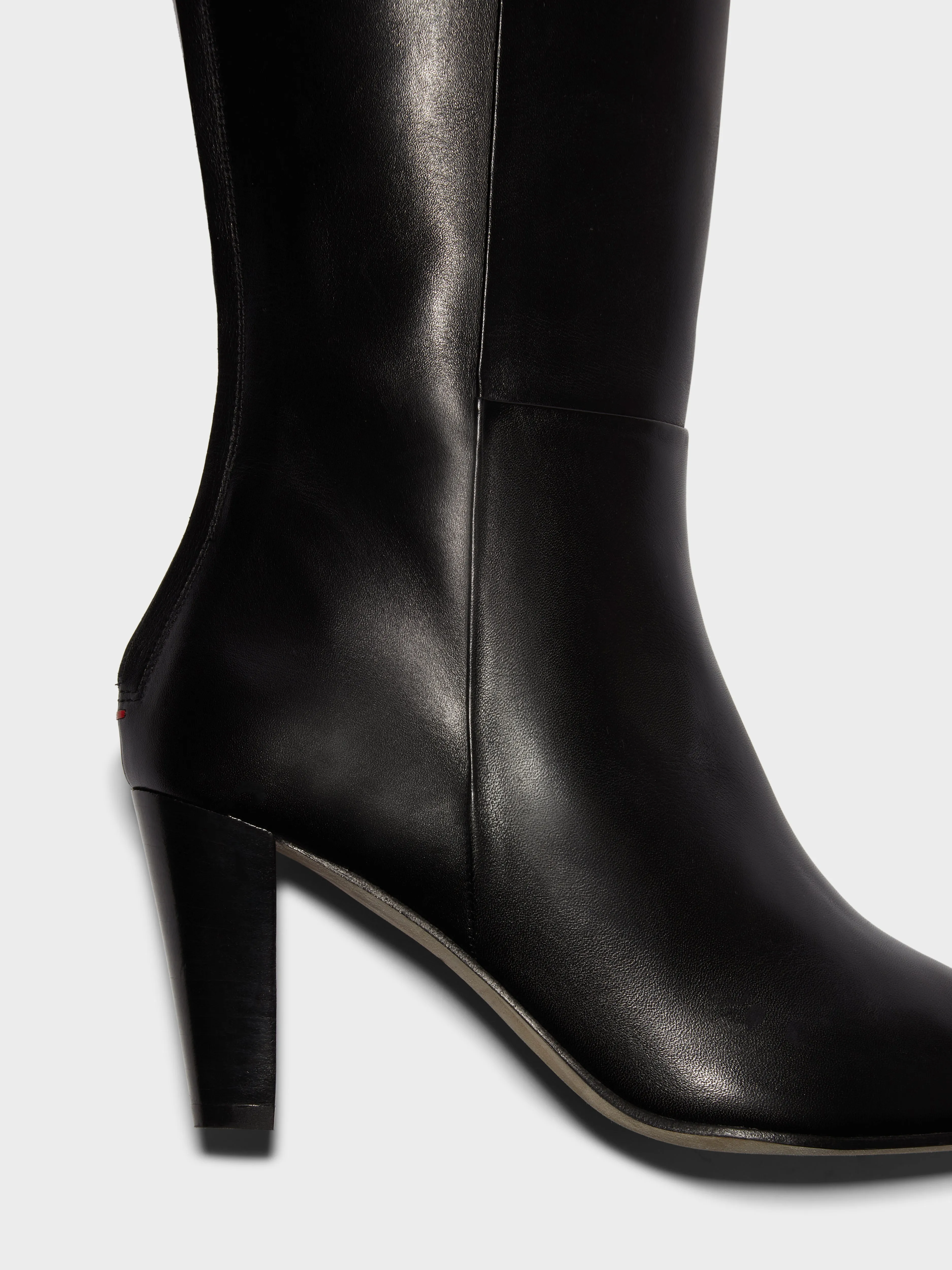 Cecilia Leather Knee-High Boots