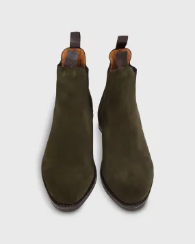 Chelsea Boot in Loden Suede