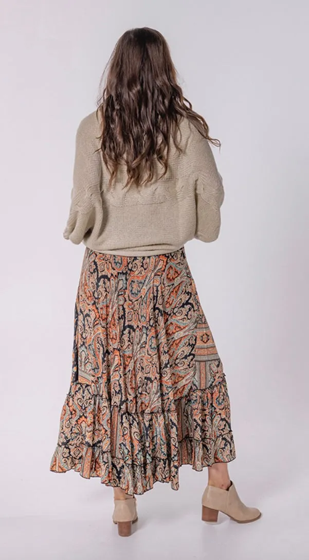 Chey Printed Skirt