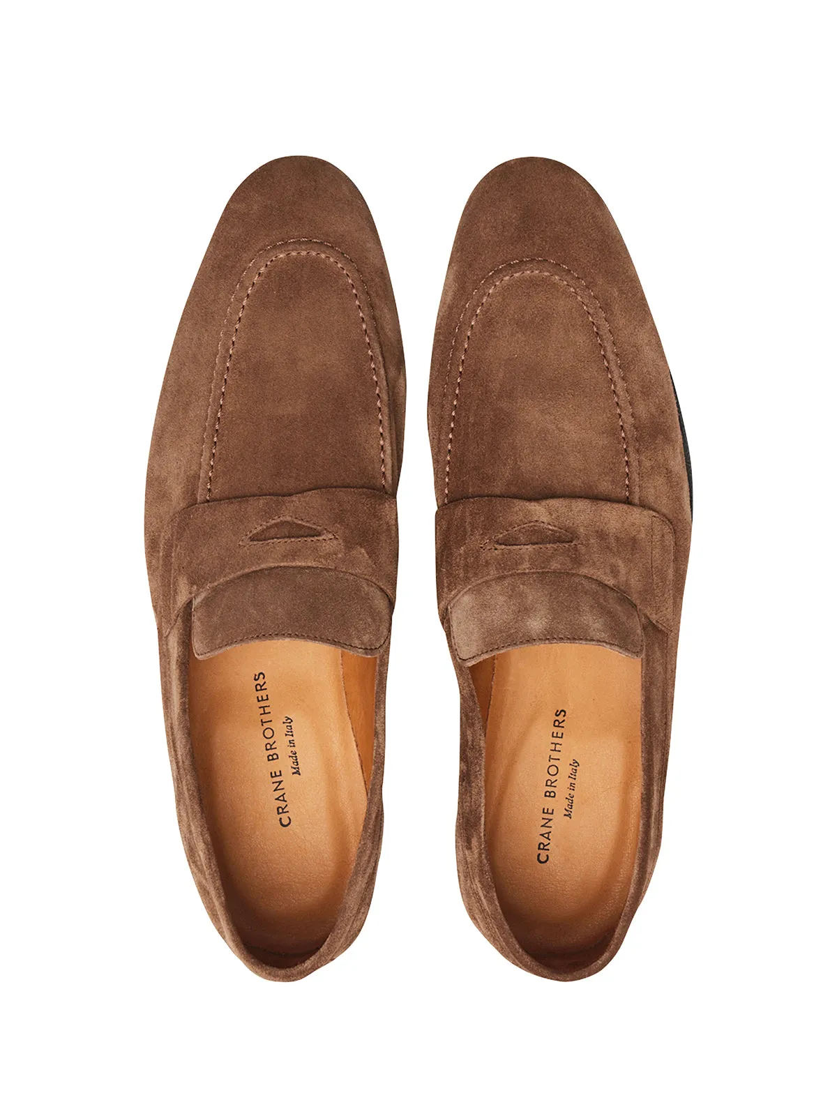 Chocolate Brown Suede Soft Loafer