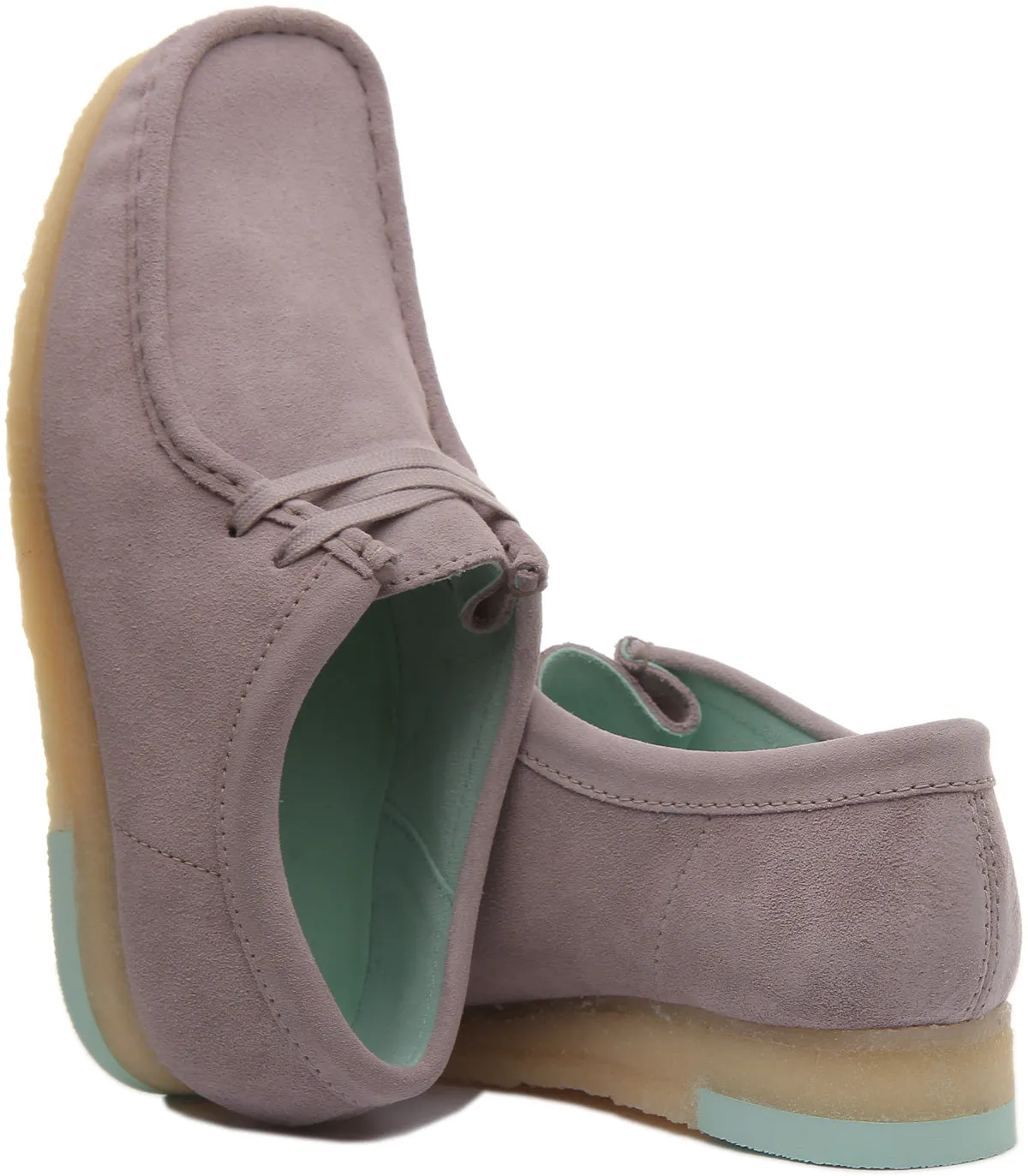 Clarks Originals Wallabee In Grey For Men