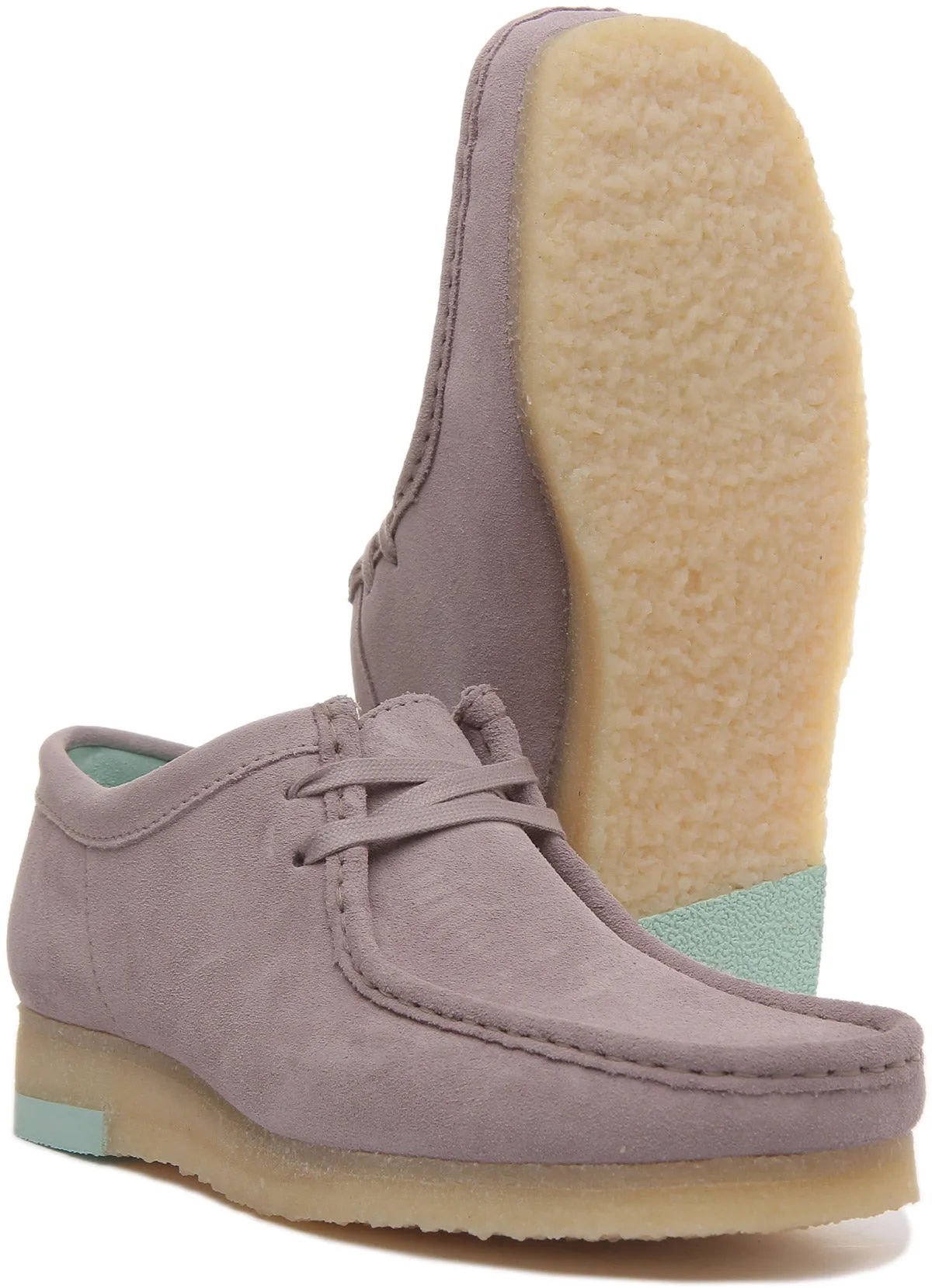 Clarks Originals Wallabee In Grey For Men