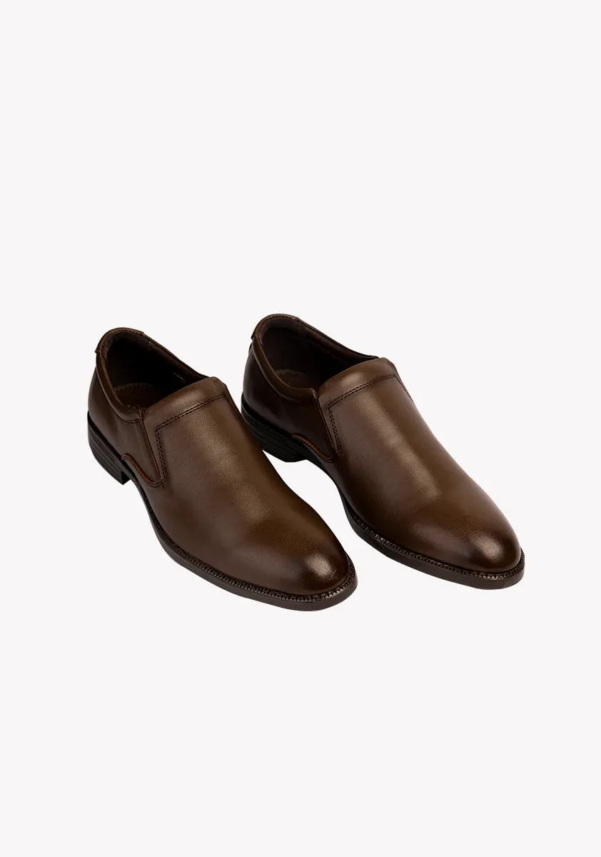 Classic Leather Brown Shoes