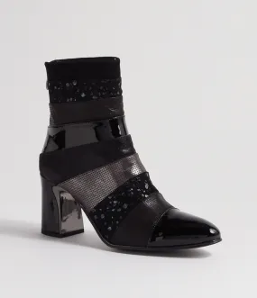 Django & Juliette KITCH Heeled Boot in Black