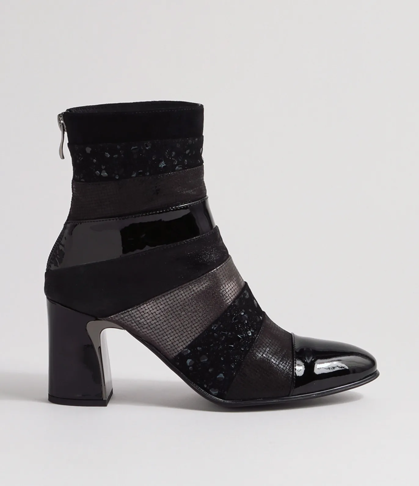 Django & Juliette KITCH Heeled Boot in Black