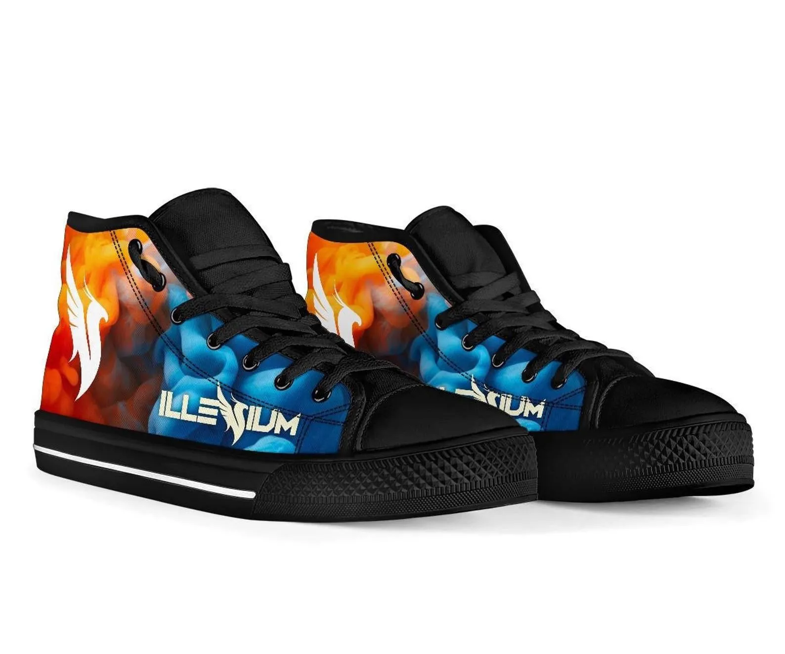 Illenium Fire & Ice High Top Shoes