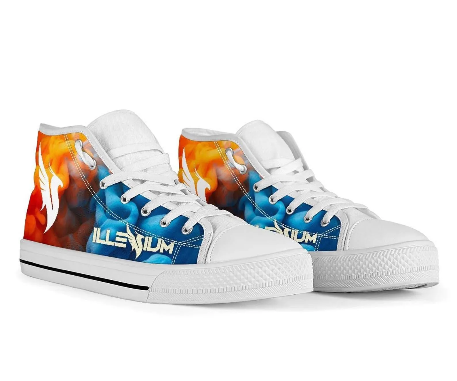 Illenium Fire & Ice High Top Shoes