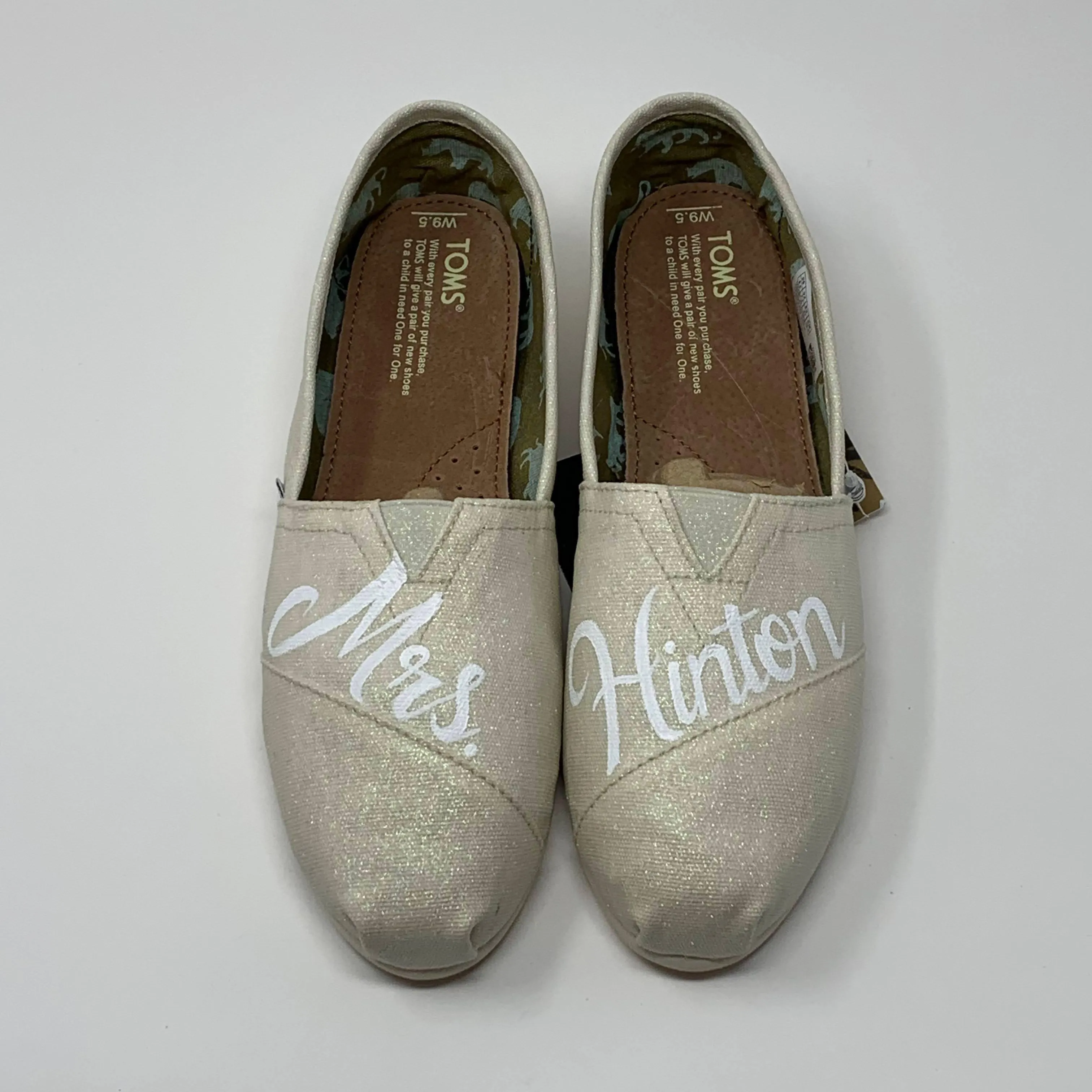 Ivory Mrs. Wedding Shoes