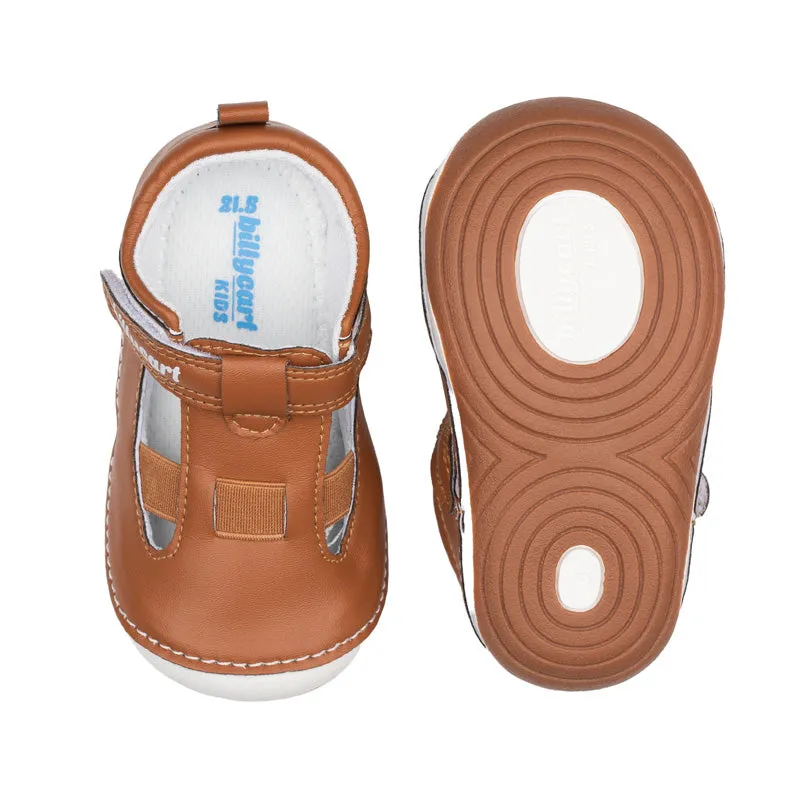 LONDON WIDE tan baby and toddler sandals