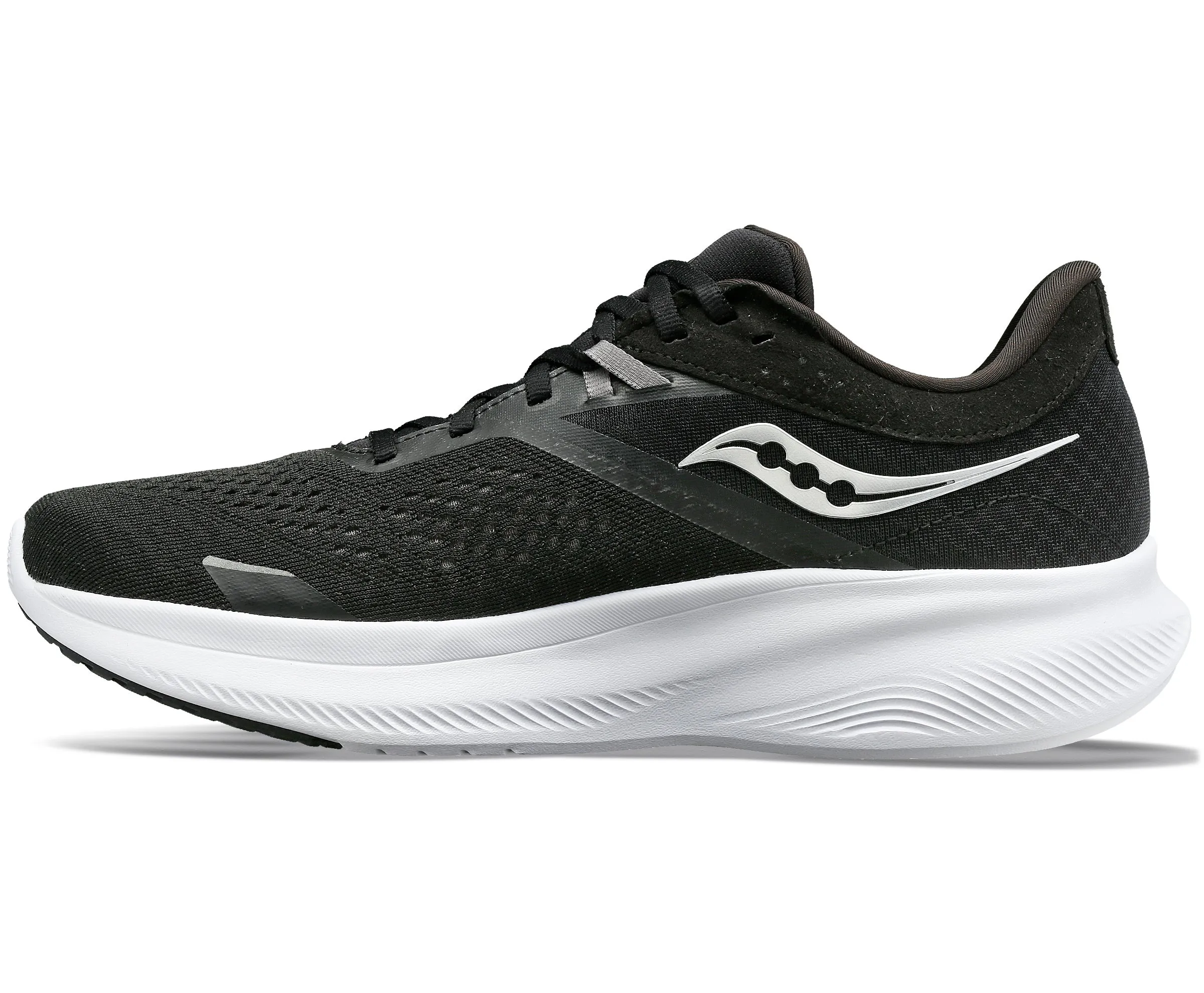 Mens Saucony Ride 16 Running Shoes - Wide Fit, Lightweight & Cushioned Performance Footwear