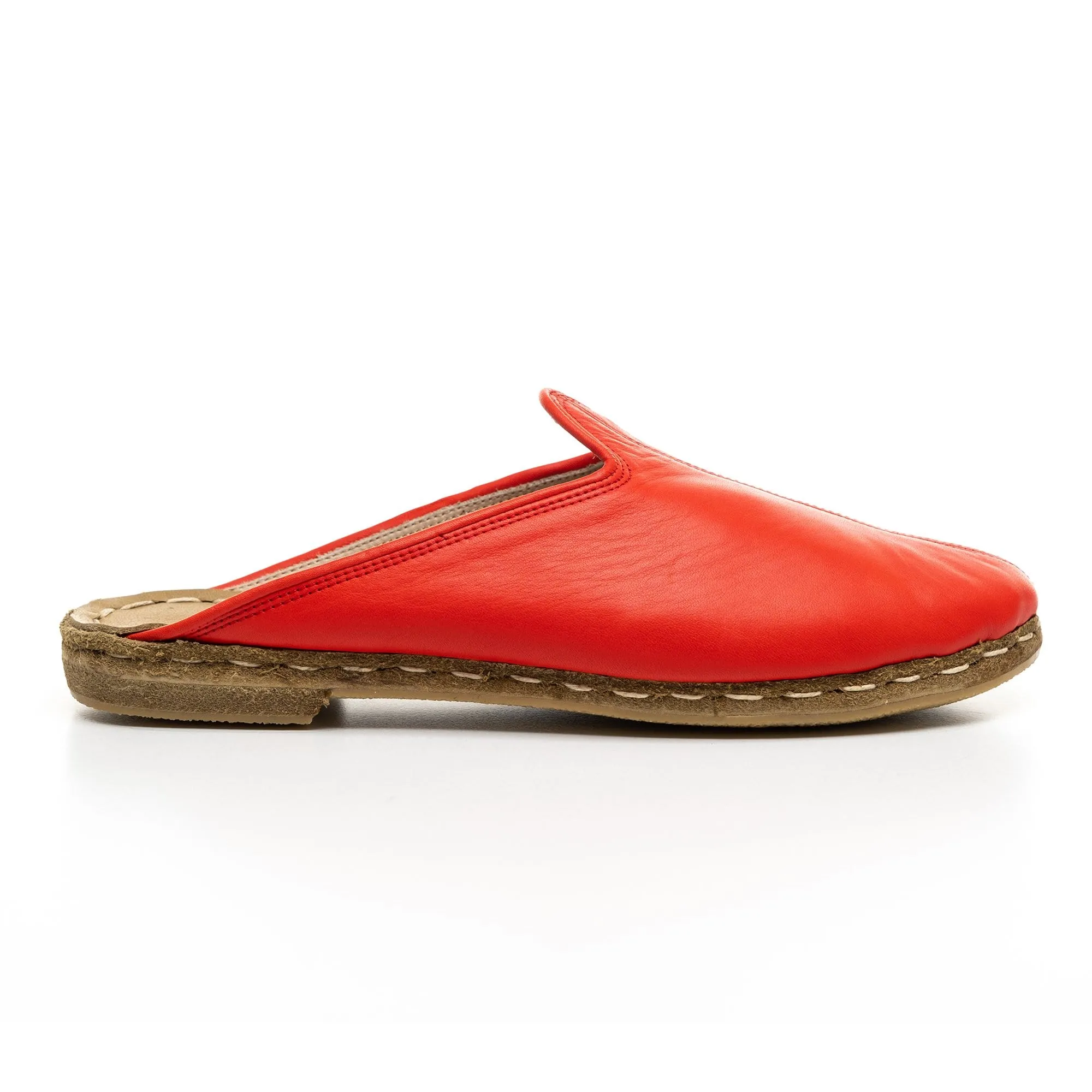 Men's Red Slippers