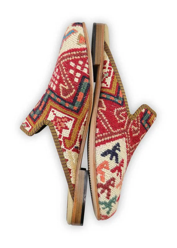 Men's Sumak Kilim Slippers - Size 10