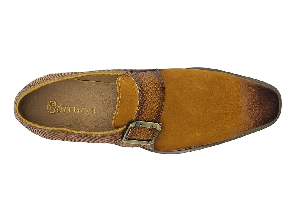 Multi Media Buckle Monkstrap Slip-on