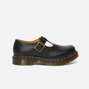 Polley Mary Jane - Black Smooth Leather