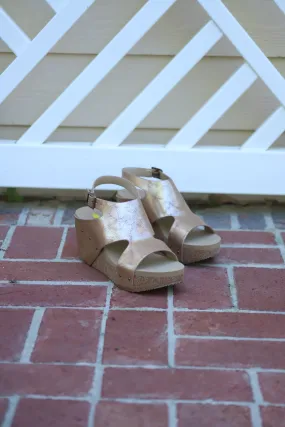 Pool Side Gold Wedge