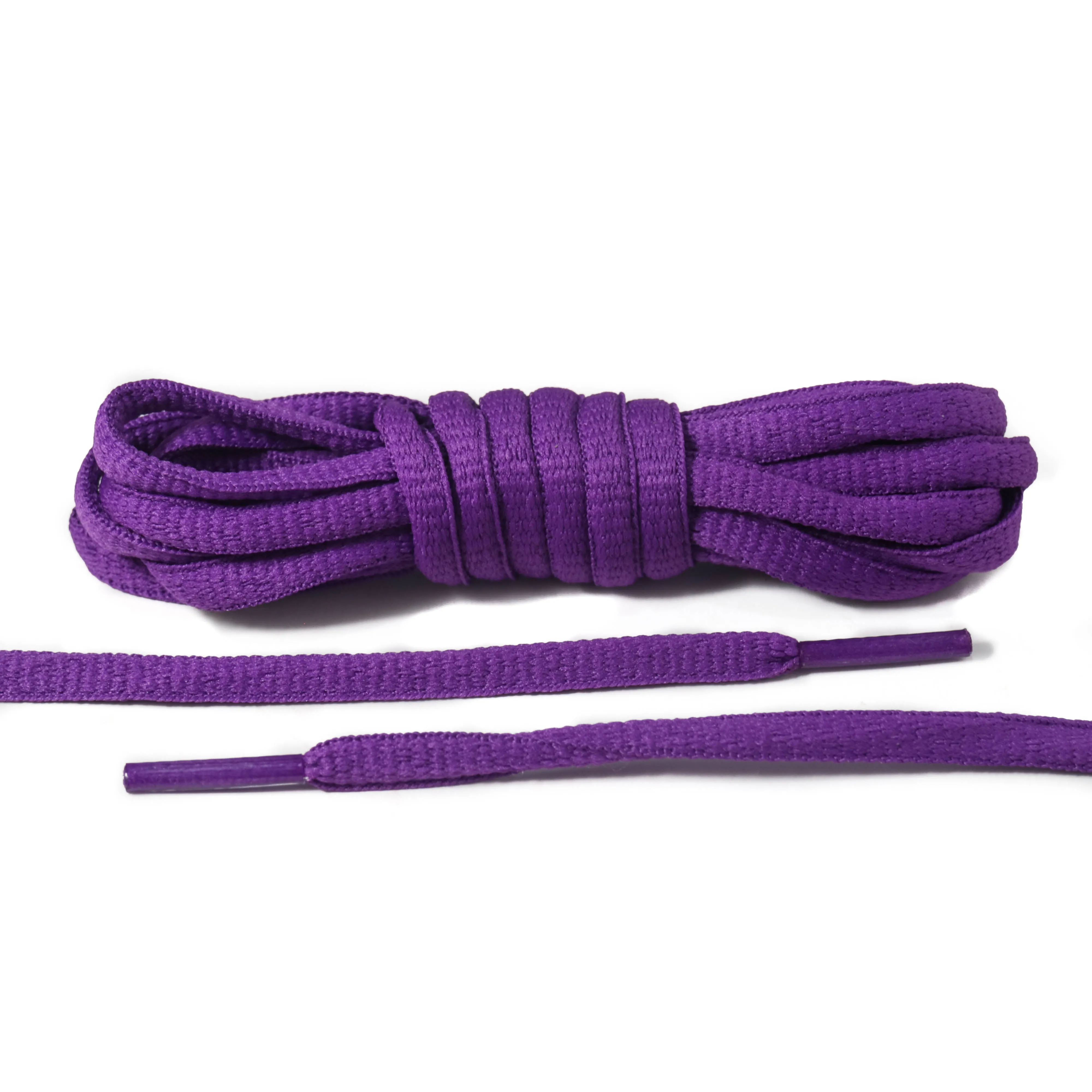 Purple Oval Laces