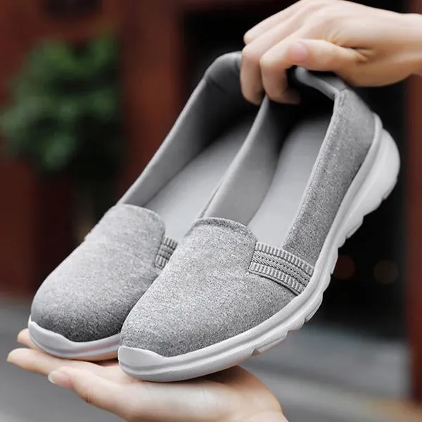 Women's Casual Shallow Mouth Breathable Low-top Sneakers 34207779S