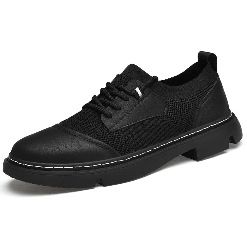 Xituodai  New Arrival Mens Oxford Shoes Handmade Leather Formal Shoes Leisure Walk Casual Shoe Versatile Male Sneakers Wedding Dress Flats