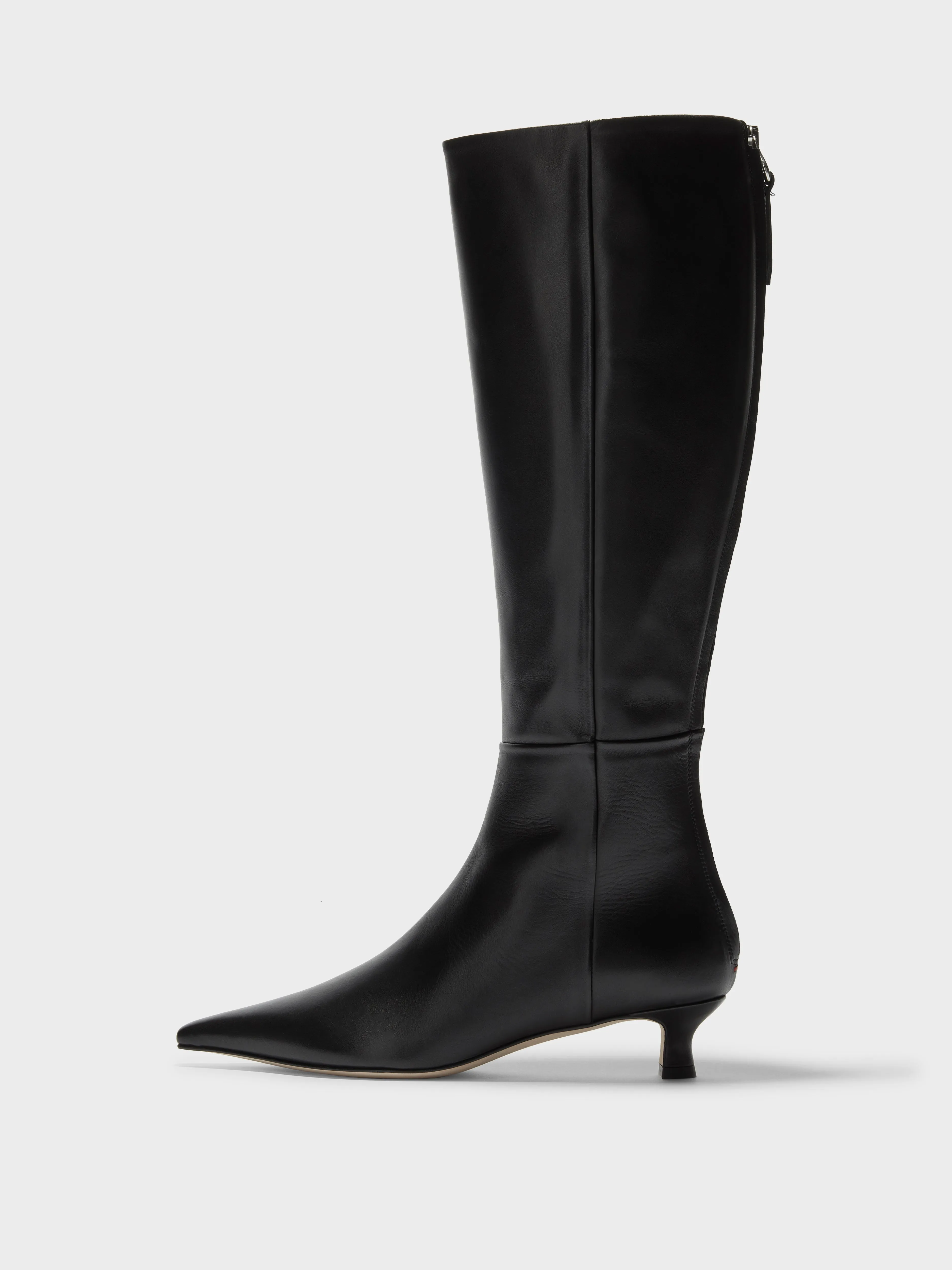 Zazie Premium Leather Knee-High Boots